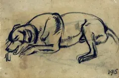 Cane by Arturo Checchi, 1915, offered Sep 2018