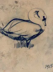 Cigno by Arturo Checchi, 1915, offered Sep 2018
