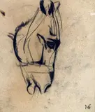 Testa di mulo by Arturo Checchi, 1916, offered Sep 2018