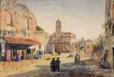 Giacinto Gigante, Piazza di paese