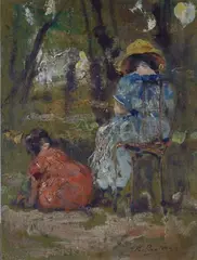 Figure al Parc Monceau by Raffaele Ragione, offered Sep 2018