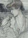 Profilo di donna by Ulvi Liegi, offered Sep 2018