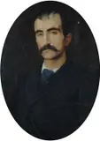 Odoardo Borrani, Ritratto virile