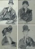 Armando Spadini, Ritratti