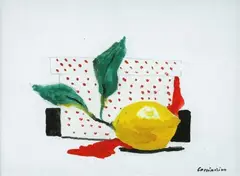 Limone by Gianni Cacciarini, watercolour on paper, offered Jul 2018