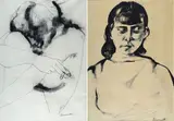 Figure by Fernando Farulli, Coppia di disegni firmati., offered Jul 2018