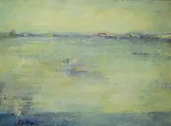 Laguna by Sergio Scatizzi, 1950, offered Jul 2018