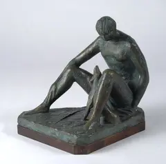 Figura con cane by Antonio Cappelletti, offered Jul 2018