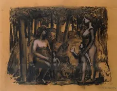Senza titolo by Albert Hermann, 1997, offered Jul 2018