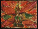 Senza titolo by Bruno Ceccobelli, 1988, Sul verso: sigla., offered Jul 2018