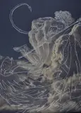 Luca Matti, Senza titolo (dalla serie "Nuagessines"), 2016, Sigla e data sul verso. Esposizione:
