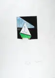 Senza titolo by Mario Schifano, 1974, mixed media on paper, offered Jul 2018