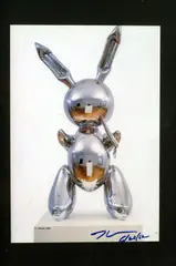Rabbit by Jeff Koons, offered Jul 2018
