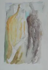 Lorenzo Bonechi, Figure, watercolor