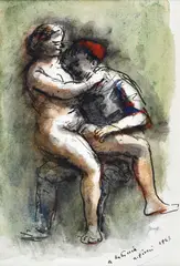 Alberto Ziveri, Gli amanti, 1943