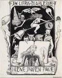 Alberto Martini, Ex libris diablerie Irene Dwen Pace. Opus 161