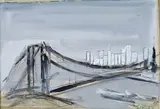 Paesaggio con ponte e case by Mario Sironi, 1929, offered Jul 2018