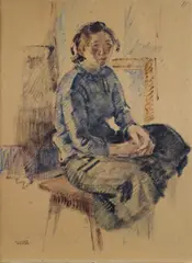 Donna seduta by Giovanni Forghieri, offered Jul 2018