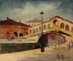 Venezia, Ponte dei Sospiri by Achille Cattaneo, offered Jul 2018