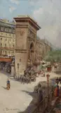Strada con Arco di Trionfo by Carlo Brancaccio, offered Jul 2018