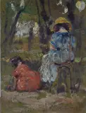 Raffaele Ragione, Figure al Parc Monceau