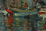In porto by Mario Puccini, offered Jul 2018