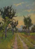 Strada di campagna by Carlo Passigli, offered Jul 2018