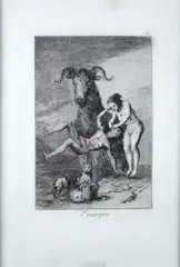 Francisco Goya y Lucientes, Ens ayos ( da "I Capricci"), 1868, Terza edizione del