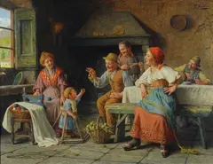 Giovanni Sandrucci, Figure in interno