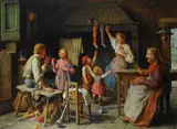 Figure in interno by Giovanni Sandrucci, offered Jul 2018