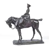 Figura a cavallo by Paolo Troubetzkoy, Timbro illeggibile della fonderia alla base., offered Jul 2018