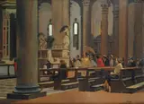 Antonio Mario Aspettati, Interno di Santo Spirito