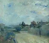 Veduta di firenze da Careggi by Ugo Pignotti, Sul verso: firma., offered Jul 2018