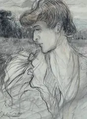 Profilo di donna by Ulvi Liegi, offered Jul 2018