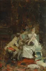 Corteggiamento by Giovanni Muzzioli, offered Jul 2018