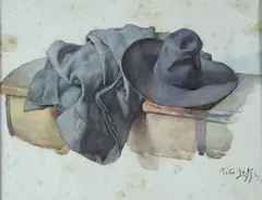 Tito Lessi, Cappello e cappotto