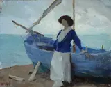 Ezio Marzi, Donna e barca