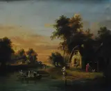 Henri Bellery-Desfontaines, Villaggio sul lago