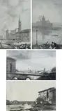 Luciano Guarnieri, Quattro stampe con vedute di Firenze