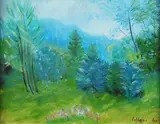 Umberto Lilloni, Paesaggio di montagna