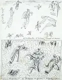 André Masson, Senza titolo, Sul verso