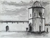 Battistero di Volterra by Ottone Rosai, 1953, offered Jun 2018