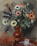 Felice Carena, Vaso con fiori