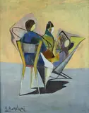 Donne di casa by Agostino Bonalumi, offered Jun 2018