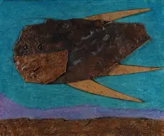 Pesce by Roberto Crippa, Sul verso: firma., offered Jun 2018
