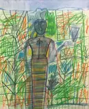 Idolo delle foreste by Mimmo Paladino, 1992, offered Jun 2018