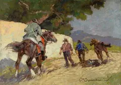 Il buttero by Carlo Domenici, offered Jun 2018
