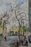 Guido Casciaro, Scorcio di piazza