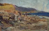 Ardenza by Guglielmo Micheli, 1887, Sul verso: scritta autografa: "Gugliemo Micheli /Agosto, offered Jun 2018