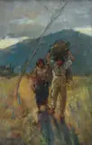 Egisto Ferroni, Contadini